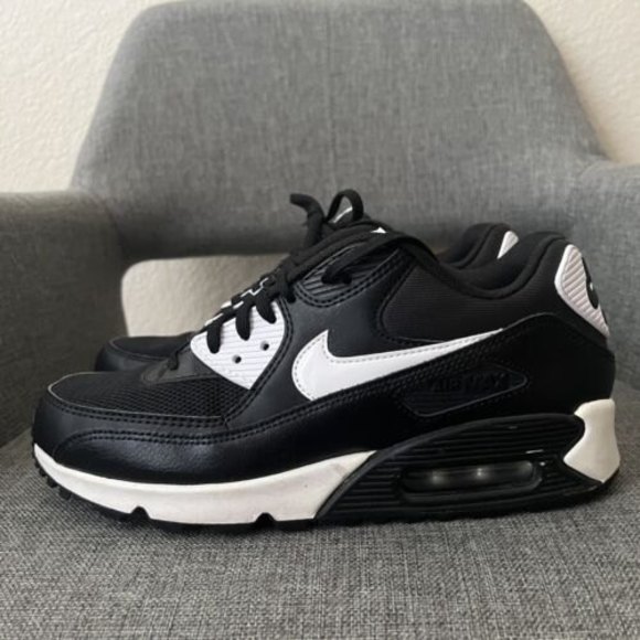 Nike Shoes - Nike Air Max 90 Essential Sneaker Black White 616730-023 Women Shoes 8 SB06